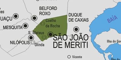 地图São João de信息市
