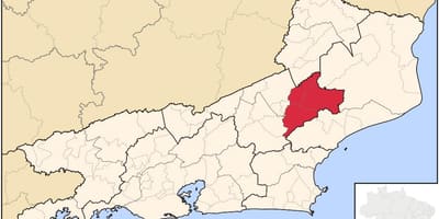 地图的Santa Maria Madalena
