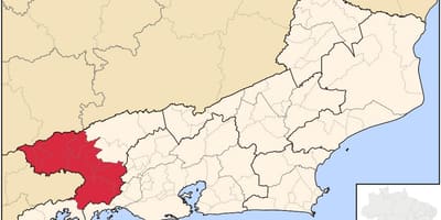 地图Vale do帕拉伊巴弗卢米嫩塞