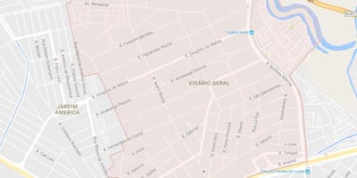 地图Vigário Geral