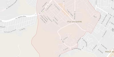 地图的维拉Valqueire